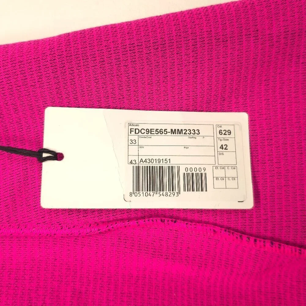 M Missoni Multi Color Trumpet Knit Mini Skirt